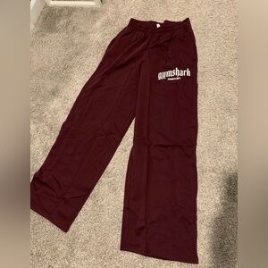 Women’s Gymshark Cherry Purple Wide Leg Oversized Joggers Size SMALLStrength NEW